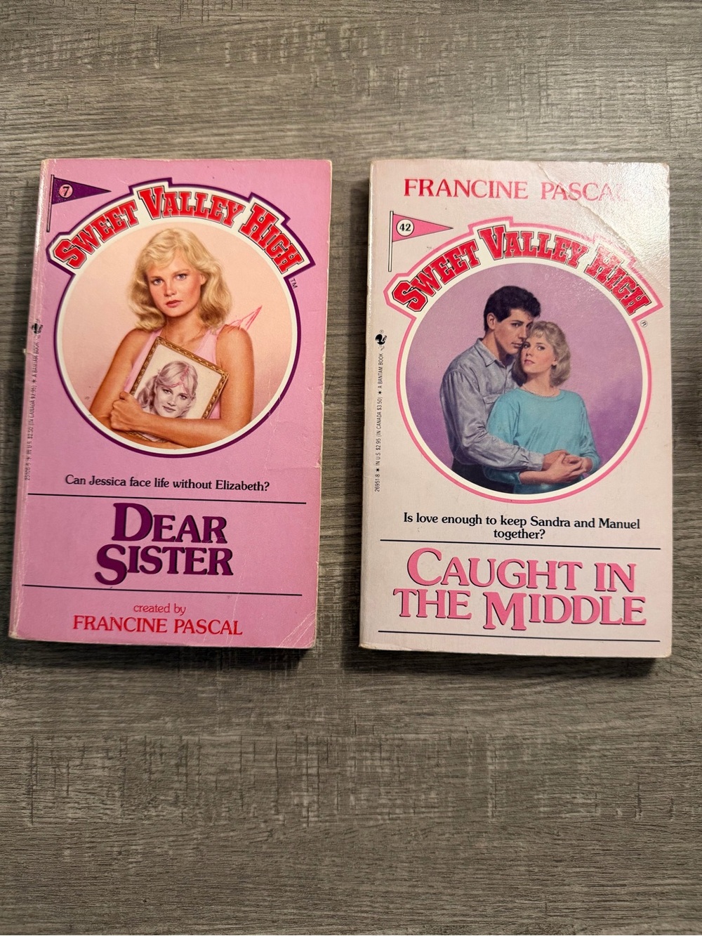 Vintage Sweet Valley High book lot by Francine Pascal. 1980s